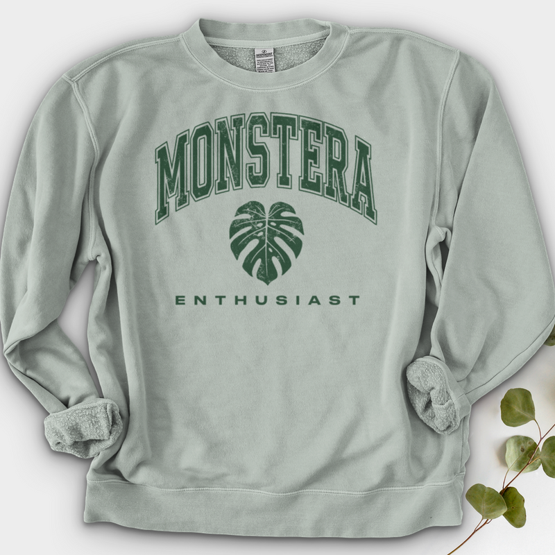 Monstera Enthusiast Crewneck