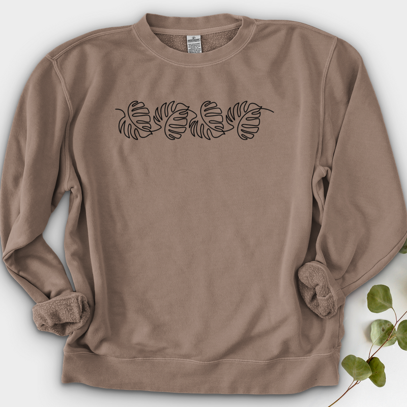 Monstera Flow Crewneck