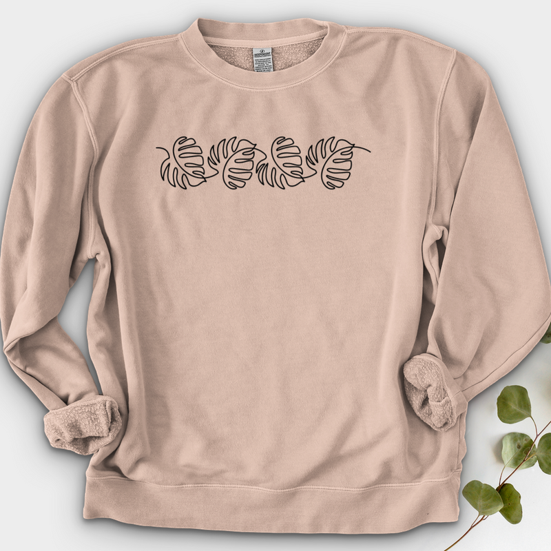 Monstera Flow Crewneck