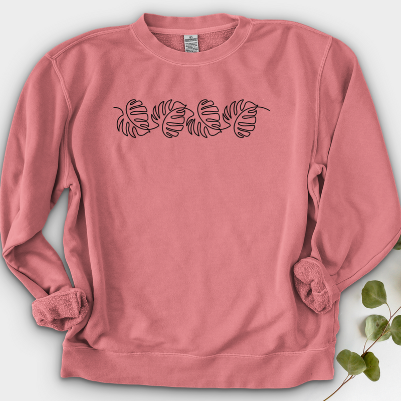 Monstera Flow Crewneck