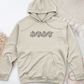 Monstera Flow Midweight Hooded Sweatshirt