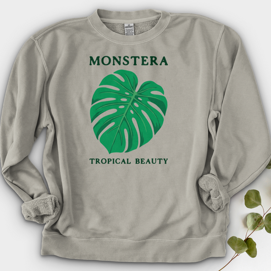 Monstera Tropical Beauty Crewneck