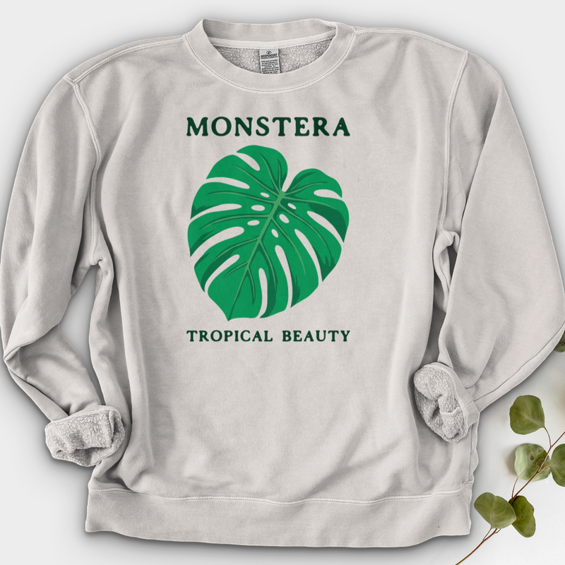Monstera Tropical Beauty Crewneck
