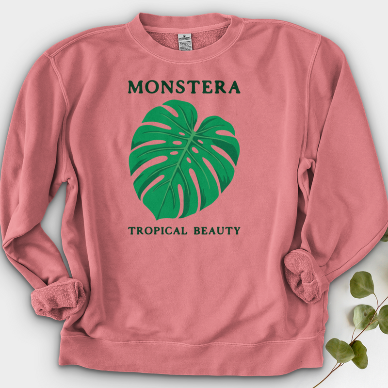 Monstera Tropical Beauty Crewneck