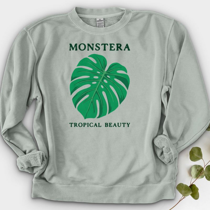 Monstera Tropical Beauty Crewneck