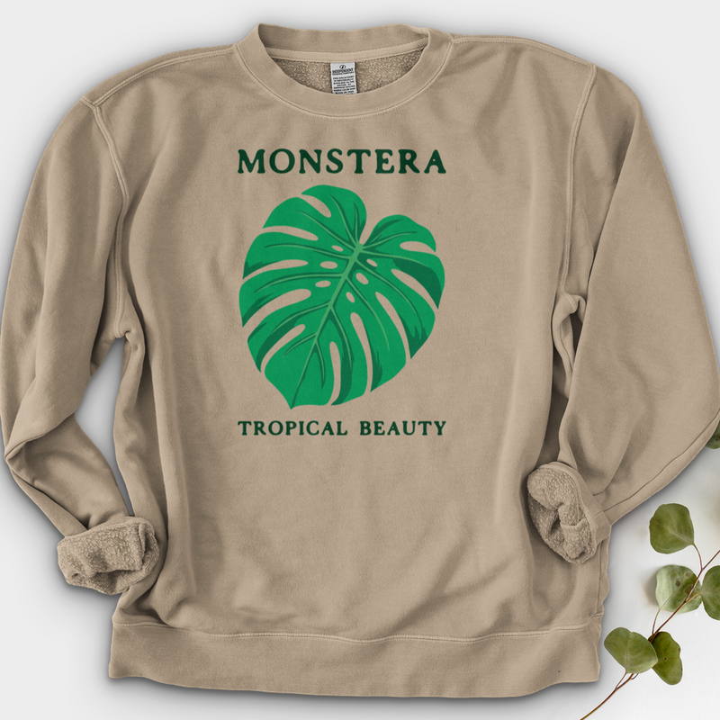 Monstera Tropical Beauty Crewneck