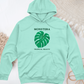 Monstera Tropical Beauty Midweight Hooded Sweatshirt