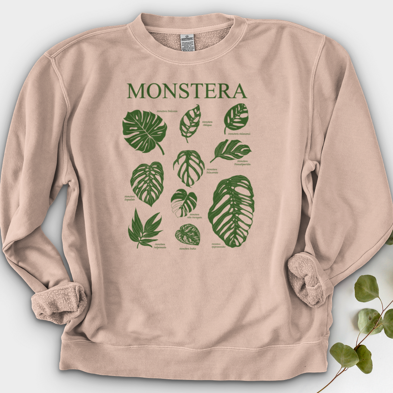 Monstera Varieties Crewneck
