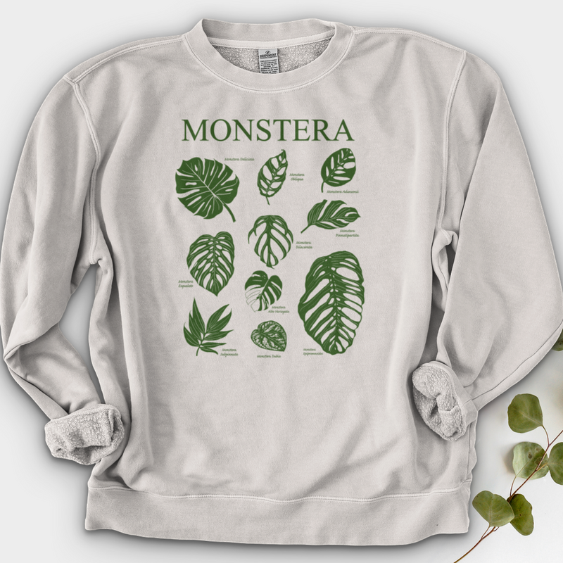 Monstera Varieties Crewneck