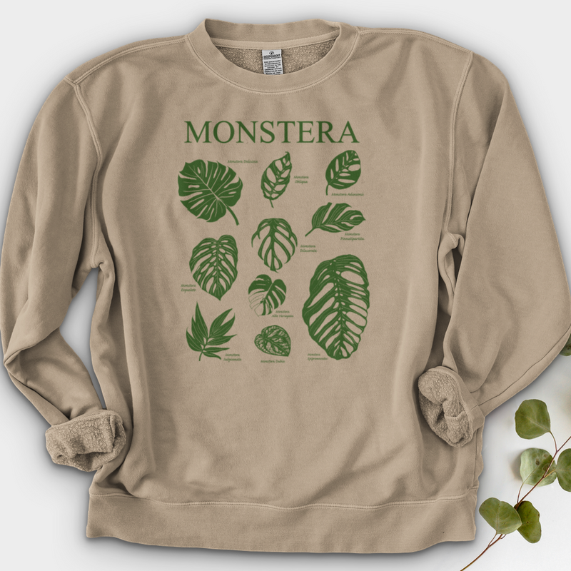 Monstera Varieties Crewneck