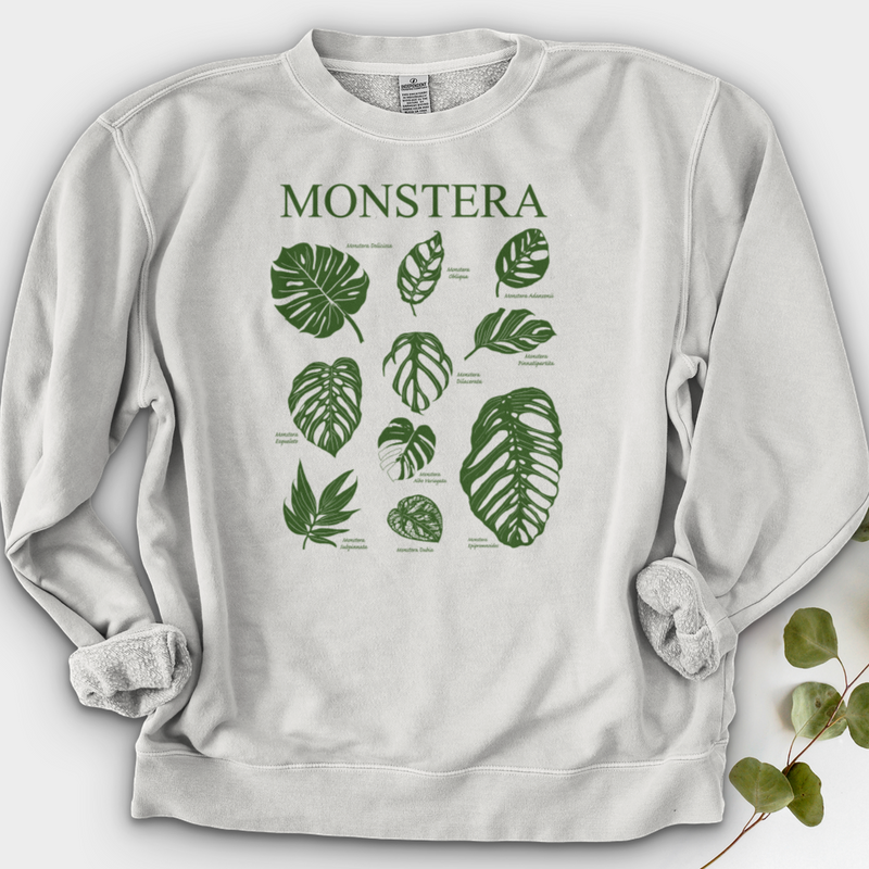 Monstera Varieties Crewneck