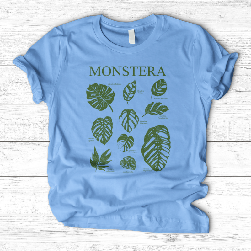 Monstera Varieties T-Shirt