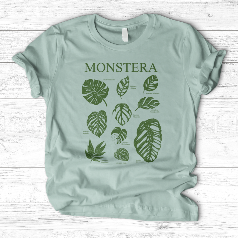 Monstera Varieties T-Shirt