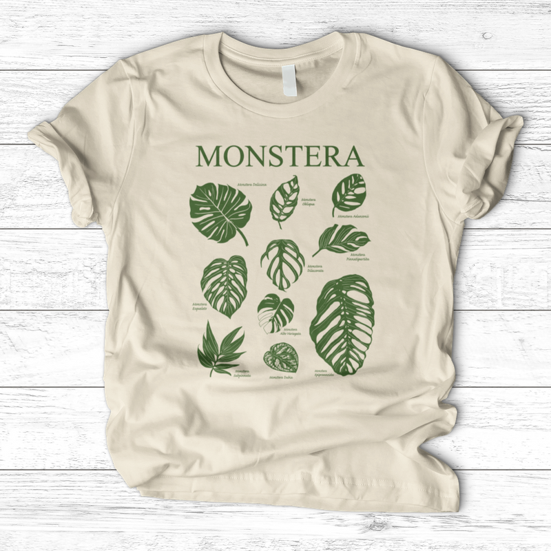 Monstera Varieties T-Shirt