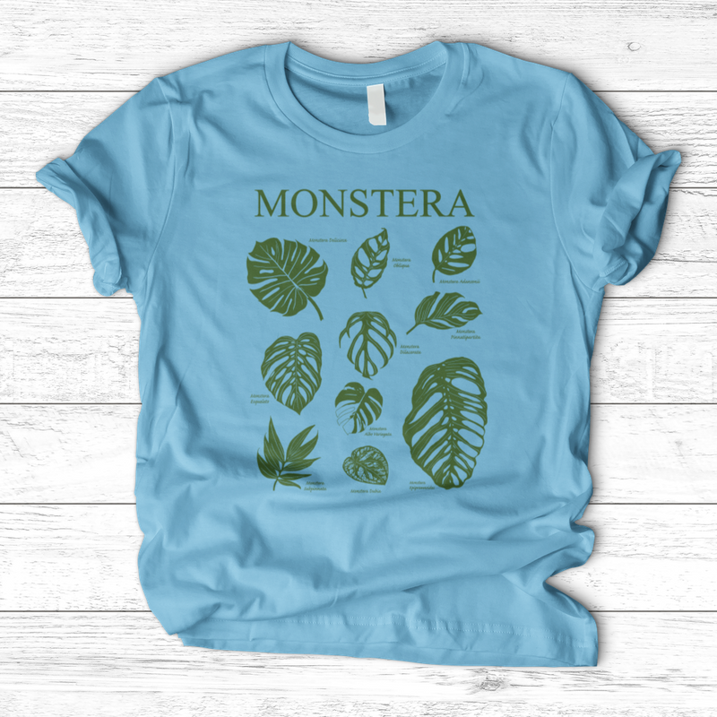 Monstera Varieties T-Shirt