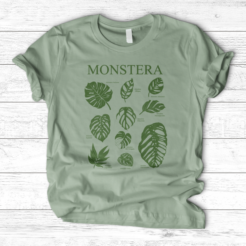 Monstera Varieties T-Shirt