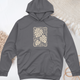 Monstera Whimsy Midweight Hooded Sweatshirt