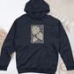 Monstera Whimsy Midweight Hooded Sweatshirt