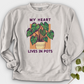 My Heart Lives in Pots Crewneck