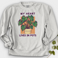 My Heart Lives in Pots Crewneck