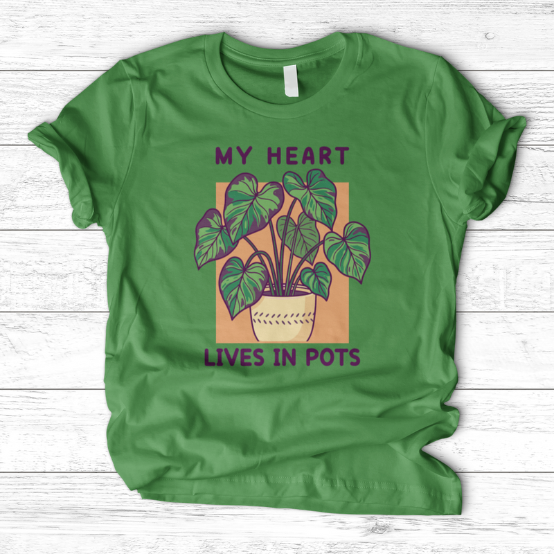 My Heart Lives in Pots T-Shirt