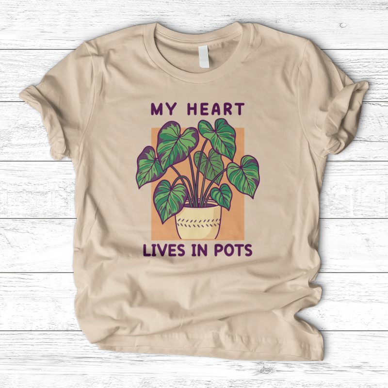 My Heart Lives in Pots T-Shirt