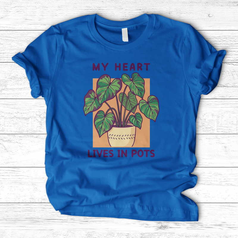 My Heart Lives in Pots T-Shirt