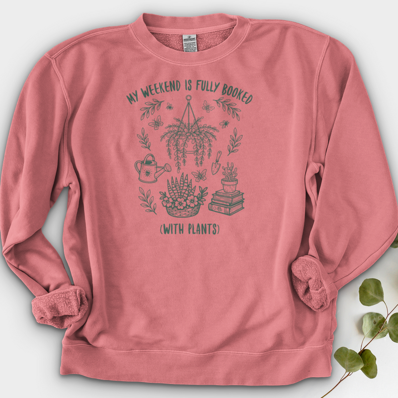My Weekend Is Fully Booked Crewneck