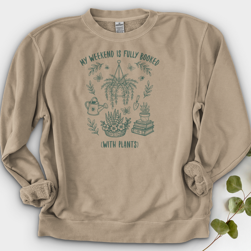 My Weekend Is Fully Booked Crewneck