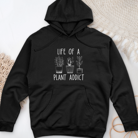 Plant Addict Midweight Hooded Sweatshirt