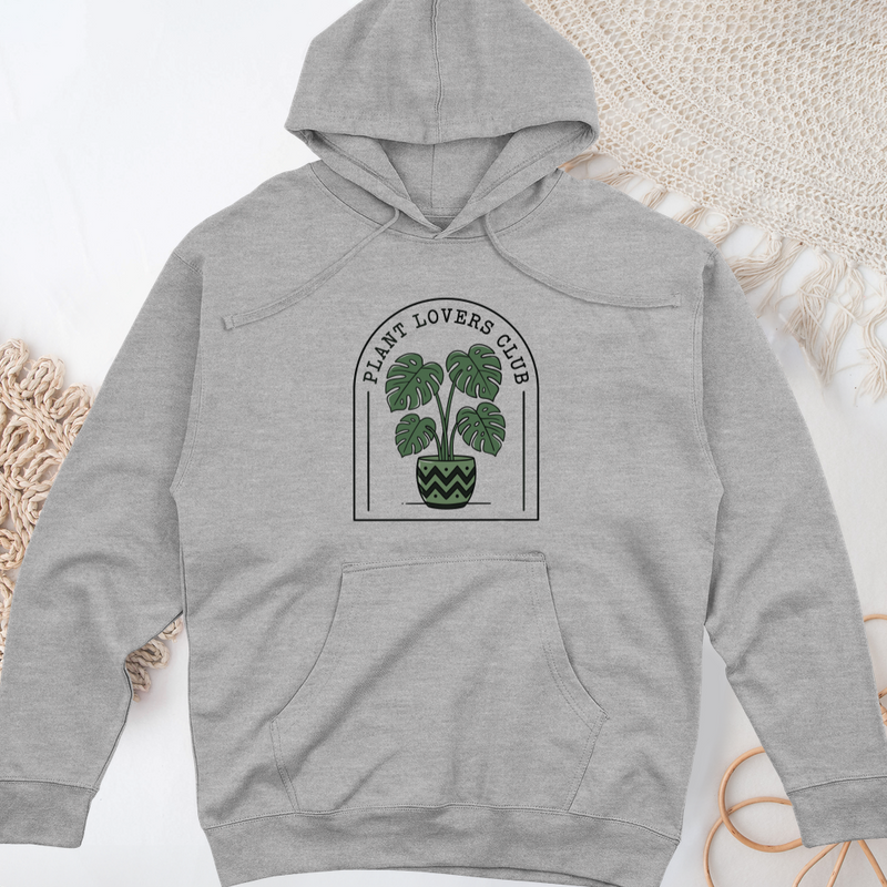 Plant Lovers Club Midweight Hooded Sweatshirt