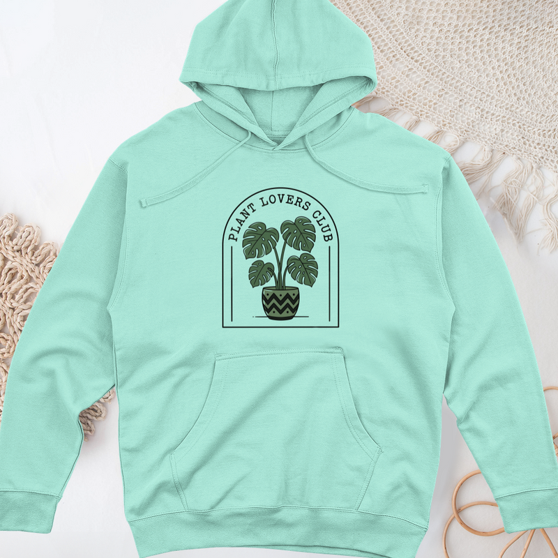 Plant Lovers Club Midweight Hooded Sweatshirt