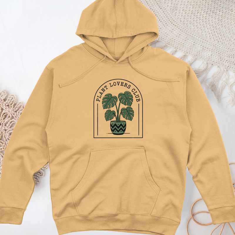 Plant Lovers Club Midweight Hooded Sweatshirt