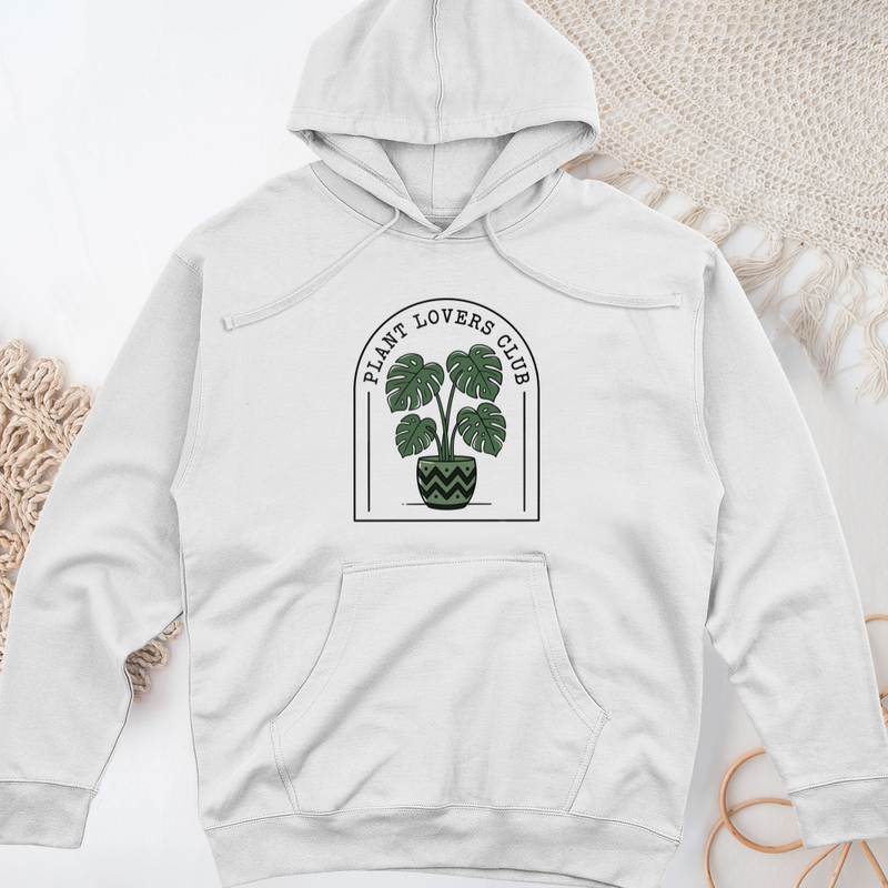Plant Lovers Club Midweight Hooded Sweatshirt
