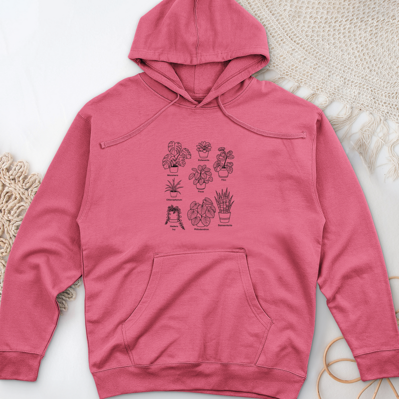 Plant Lovers Midweight Hooded Sweatshirt