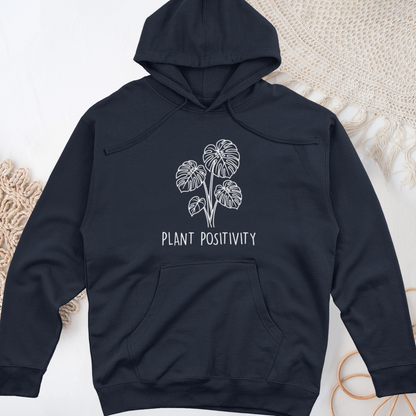Plant Positivity Midweight Hooded Sweatshirt