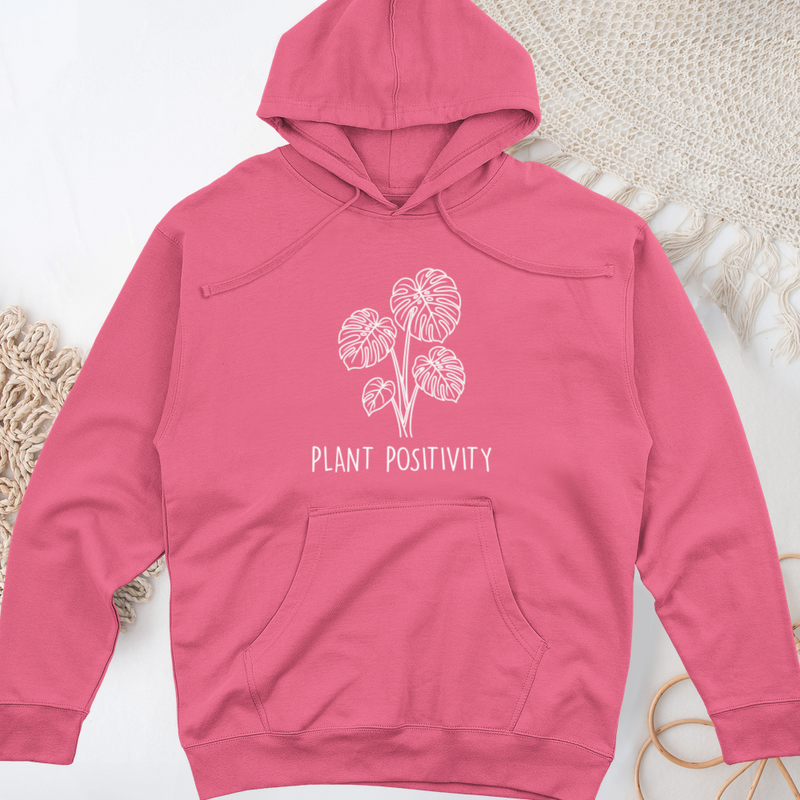 Plant Positivity Midweight Hooded Sweatshirt