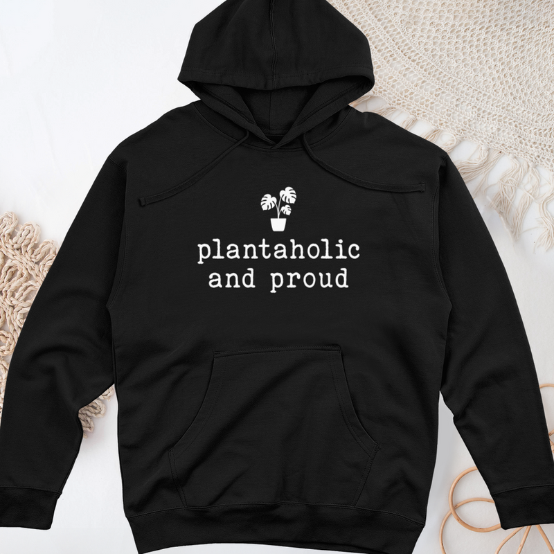 Plantaholic and Proud Midweight Hooded Sweatshirt