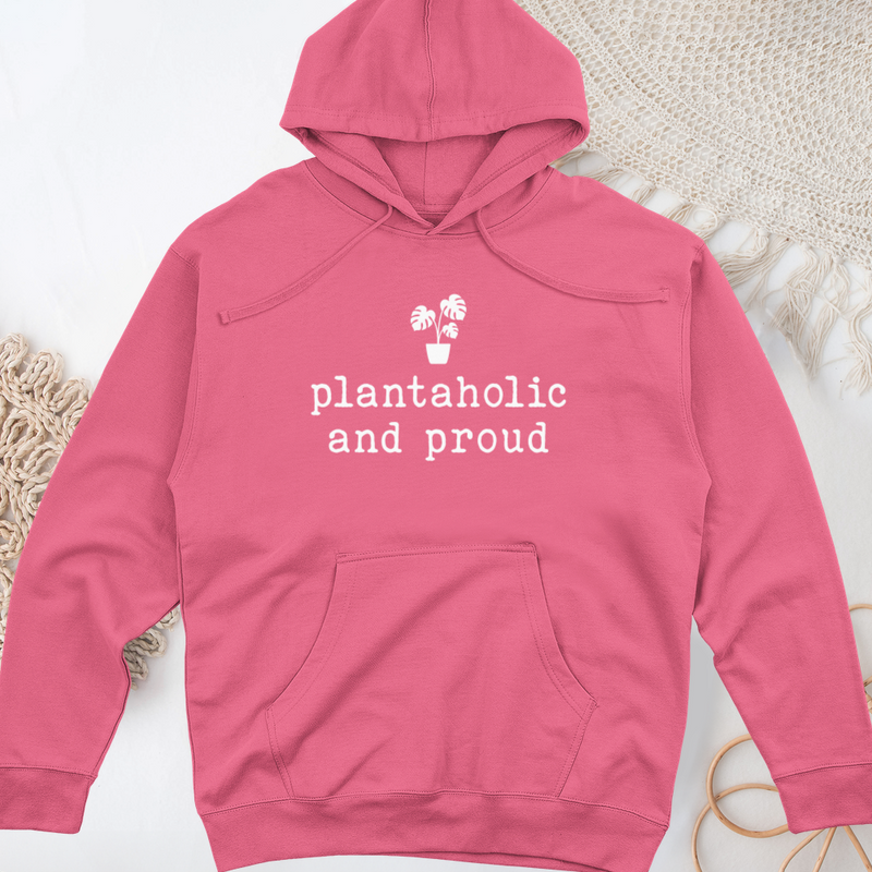 Plantaholic and Proud Midweight Hooded Sweatshirt