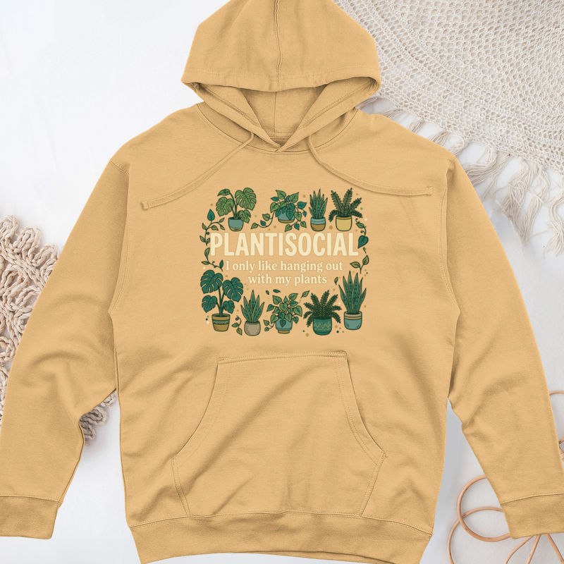 Plantisocial Midweight Hooded Sweatshirt