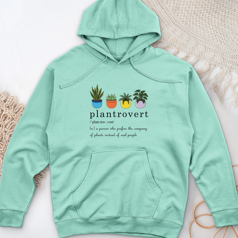 Plantrovert Midweight Hooded Sweatshirt
