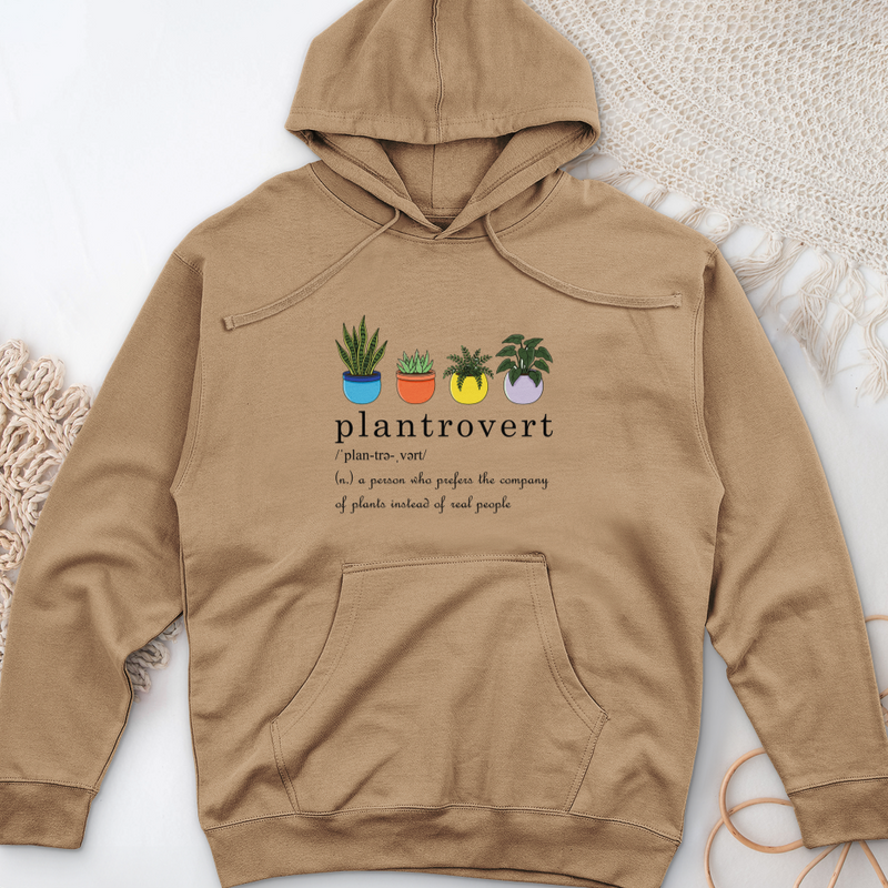Plantrovert Midweight Hooded Sweatshirt