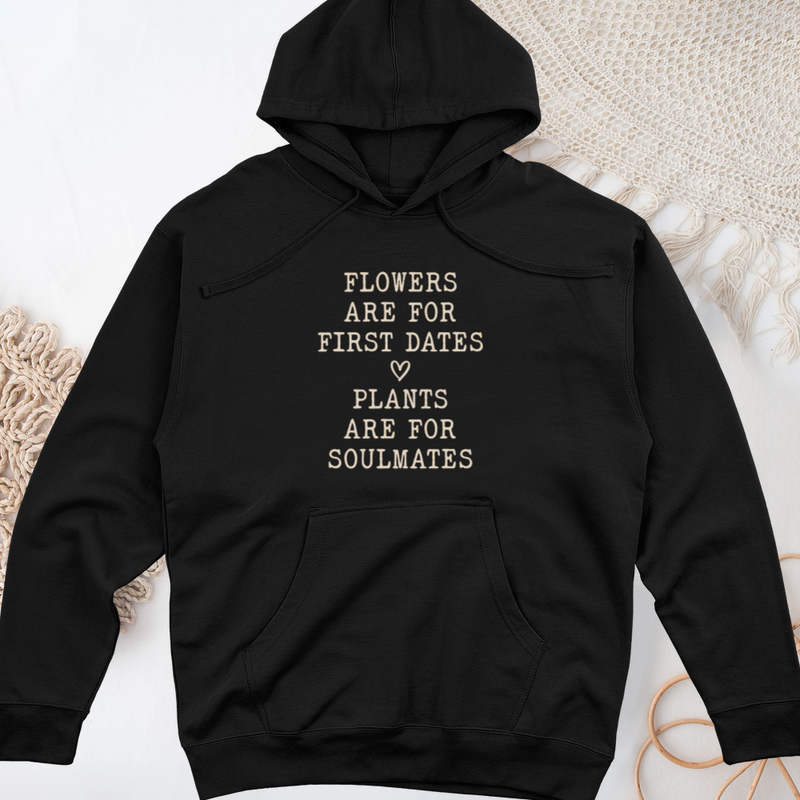 Plants Are for Soulmates Midweight Hooded Sweatshirt