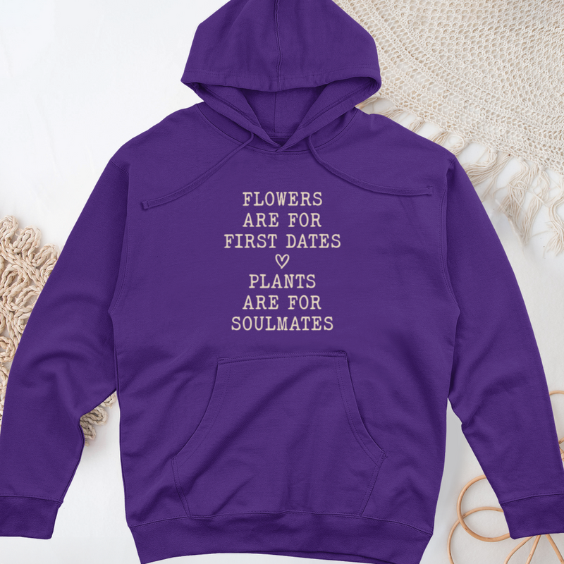 Plants Are for Soulmates Midweight Hooded Sweatshirt