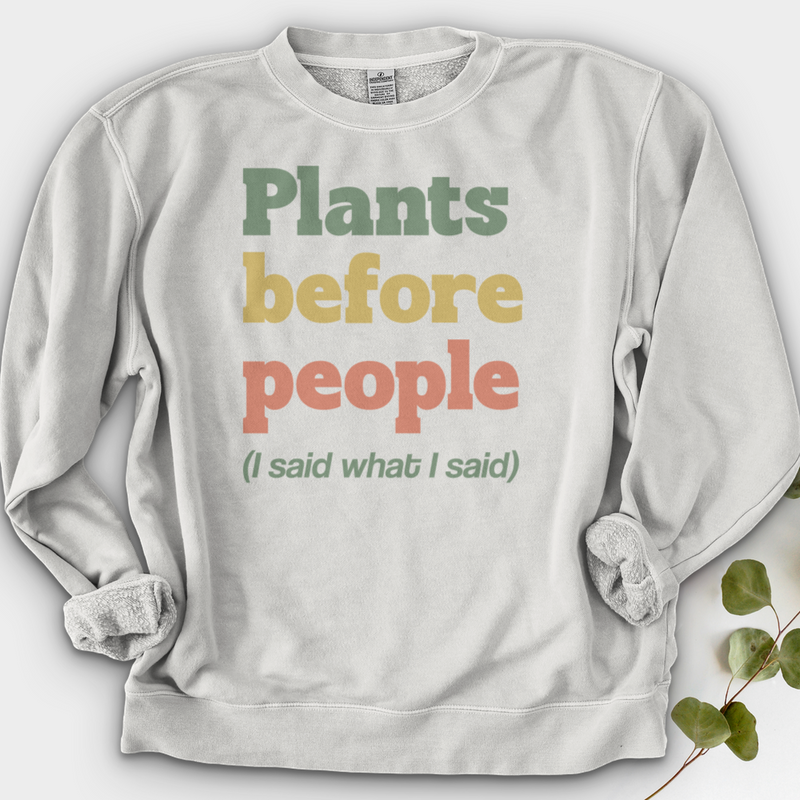 Plants Before People Crewneck