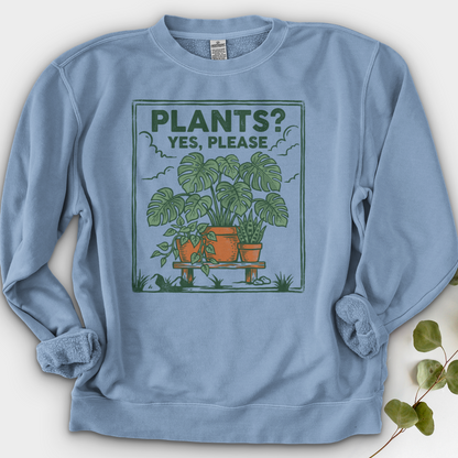 Plants Yes Please Crewneck