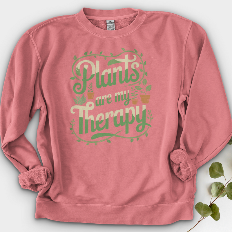 Plants are my Therapy 2 Crewneck