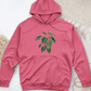 Pothos Epipremnum Midweight Hooded Sweatshirt