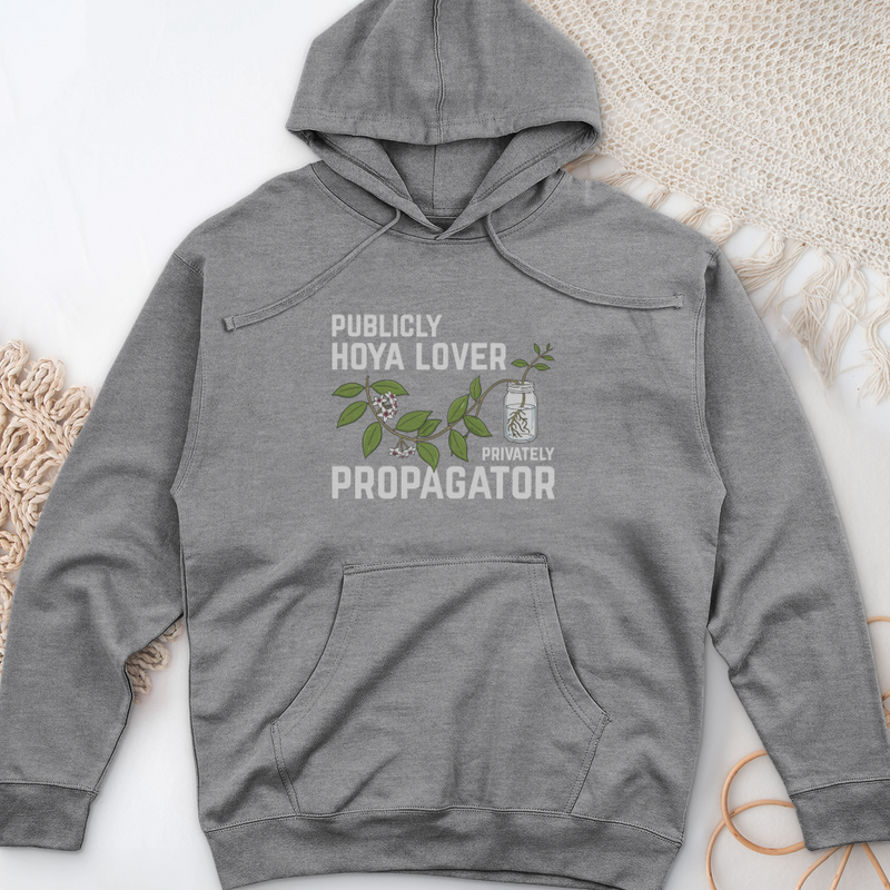 Publicly Hoya Lover Privately Propagator Midweight Hooded Sweatshirt