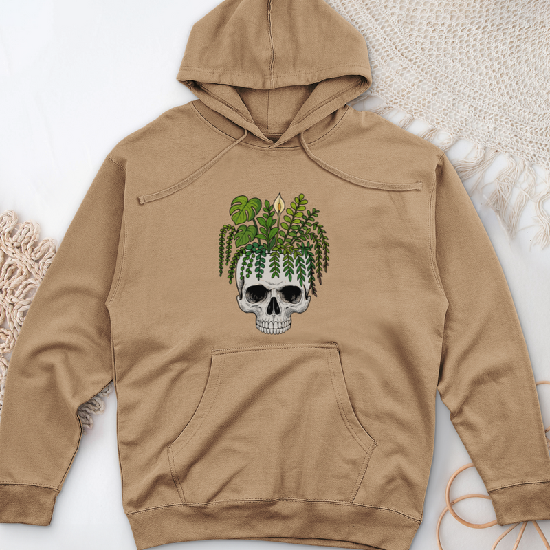 Skull Planter Midweight Hooded Sweatshirt